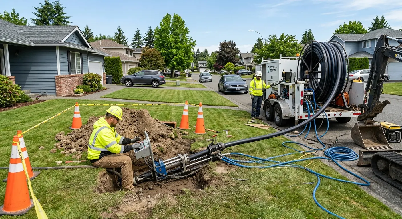 Trenchless Sewer Repair in Sunnyvale, TX